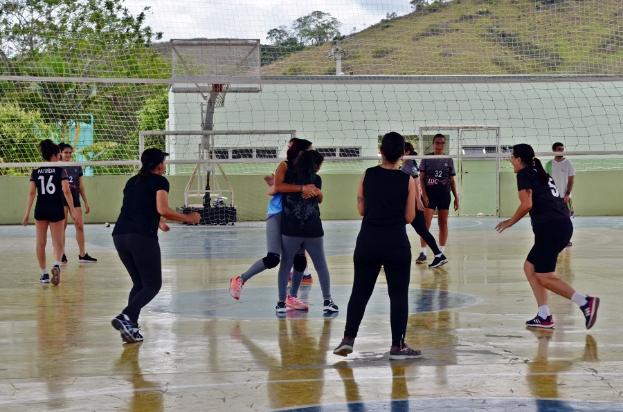 Vôlei feminino nos JICs do IFF