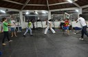 Aula de capoeira no campus Itaperuna