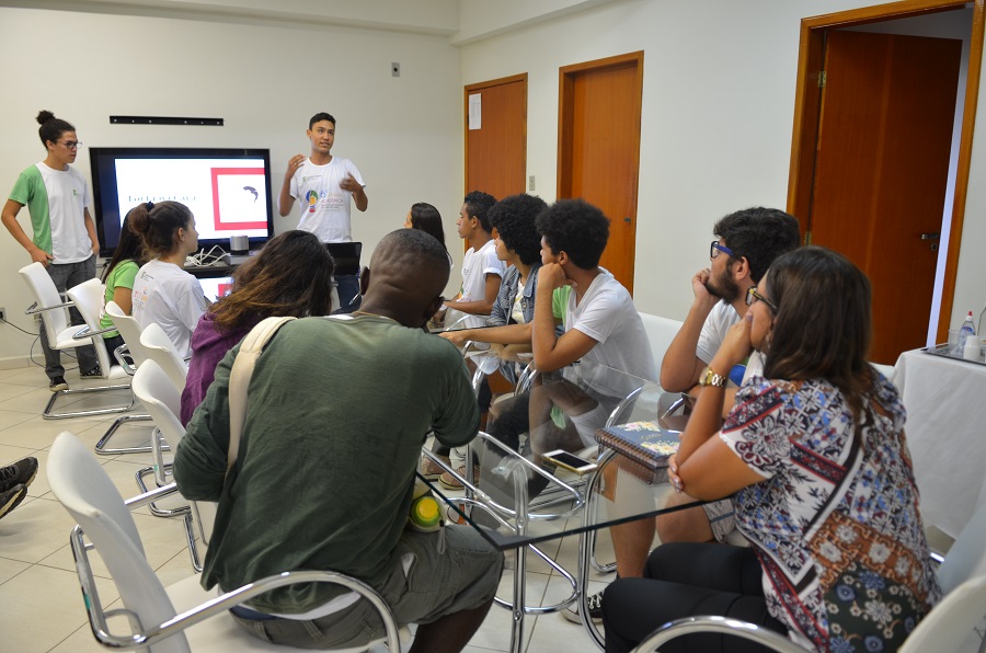 Posse do Grêmio Estudantil no Campus Itaperuna