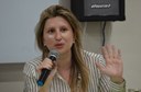 Sana Gimenes Domingues, advogada e doutora em Sociologia Política, na mesa-redonda do NuGen