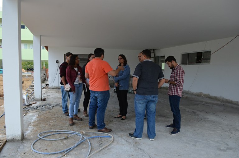 Obra do Restaurante Estudantil do IFF Itaperuna