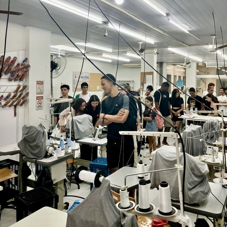 Aula de campo no IFF Itaperuna