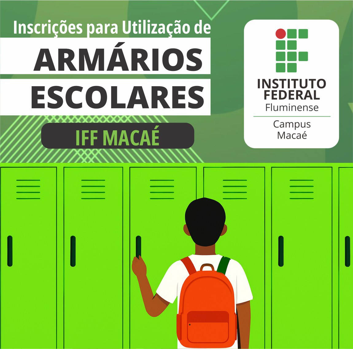 Homologação da seleção para uso dos armários escolares