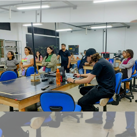 Turma do ProfEPT faz visita técnica nos laboratórios do IFF Campus Macaé