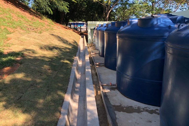 Cisternas do Campus Macaé