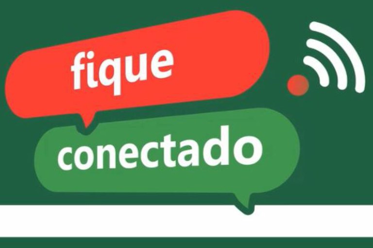 Fique conectado