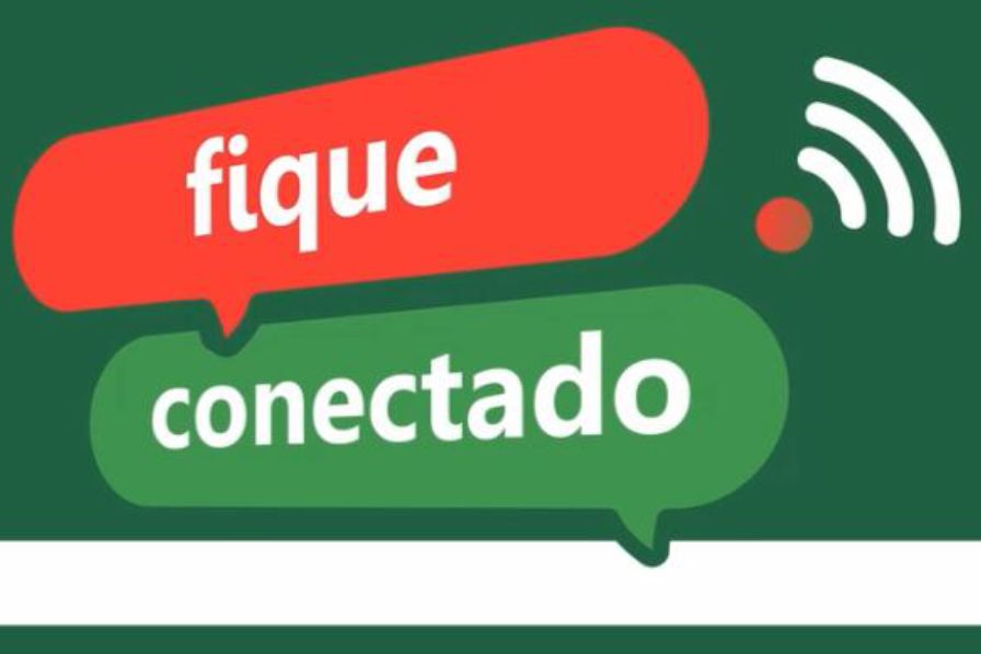 Fique conectado