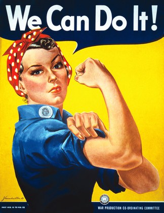 Cartaz "We can do it!"