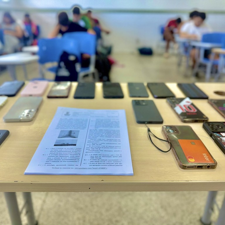 Simulado de Edificações no IFF Maricá