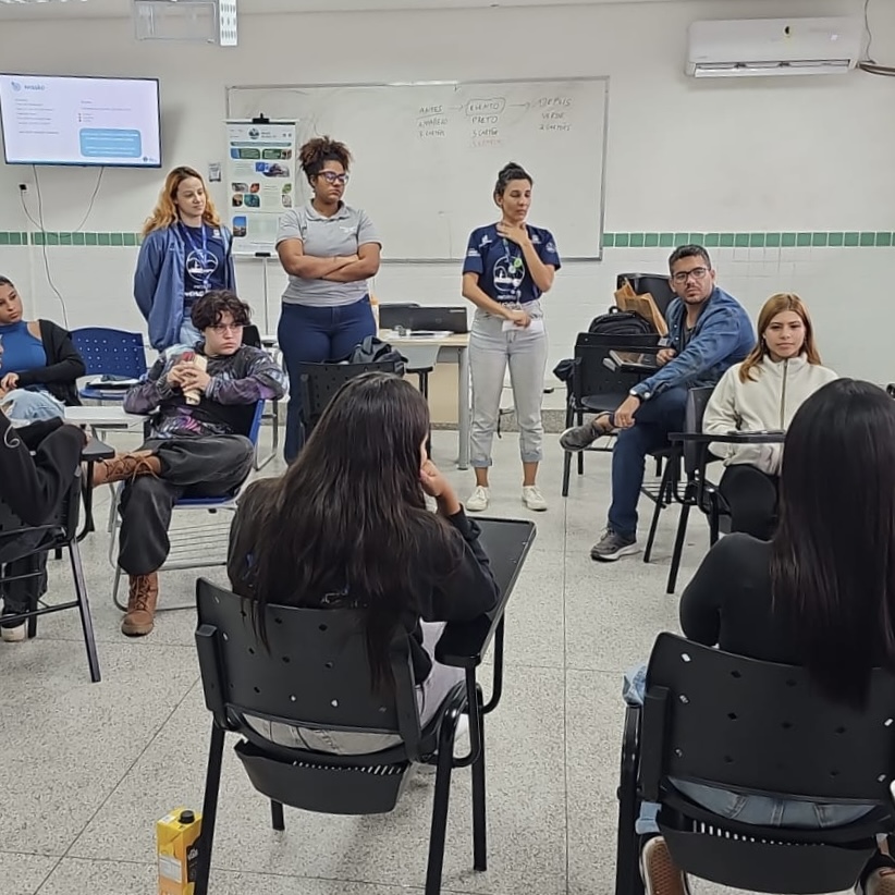 Oficina de Meio Ambiente no IFF Maricá