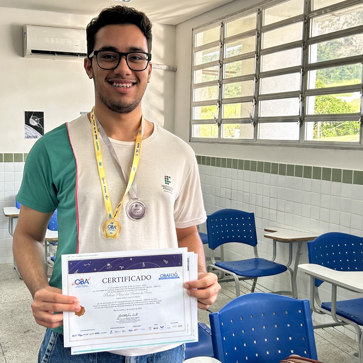 Premiação da Olimpíada de Astronomia