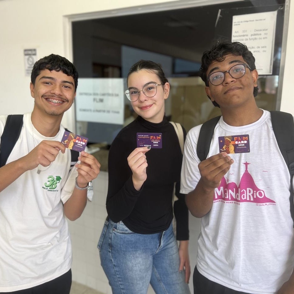 Entrega de FLIM Card no IFF Maricá