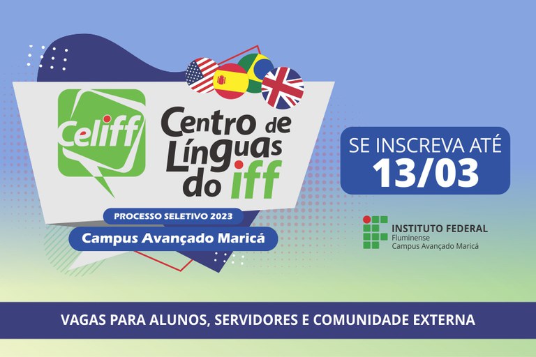 Centro de Línguas do IFF Maricá