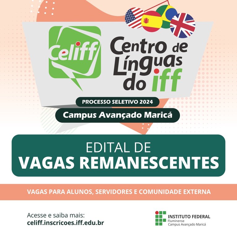 Celiff no IFF Maricá