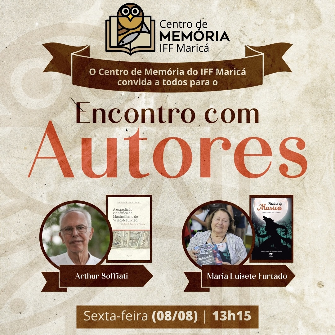 Encontro com os autores no IFF Maricá