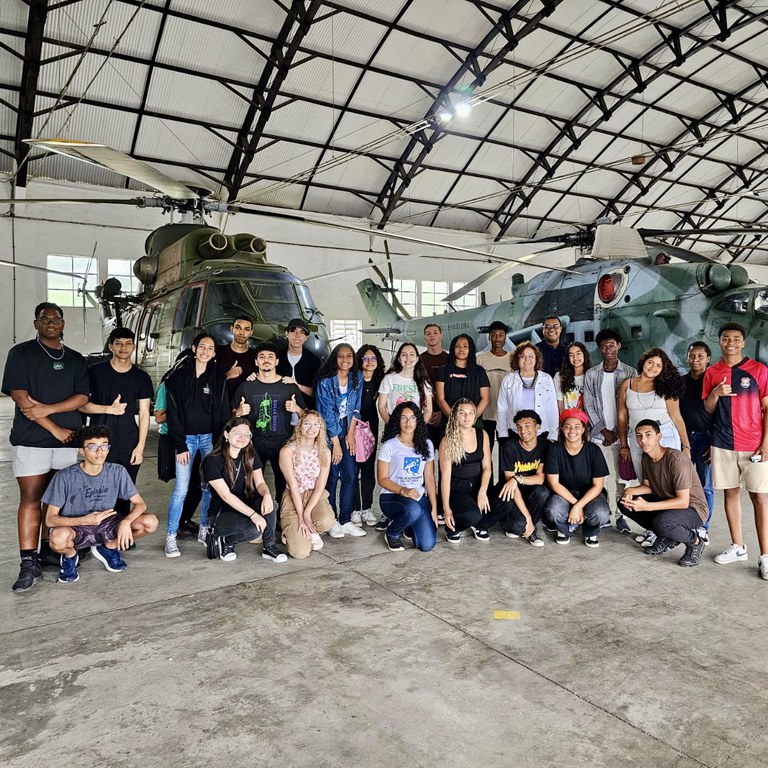 IFF Maricá no Museu Aeroespacial