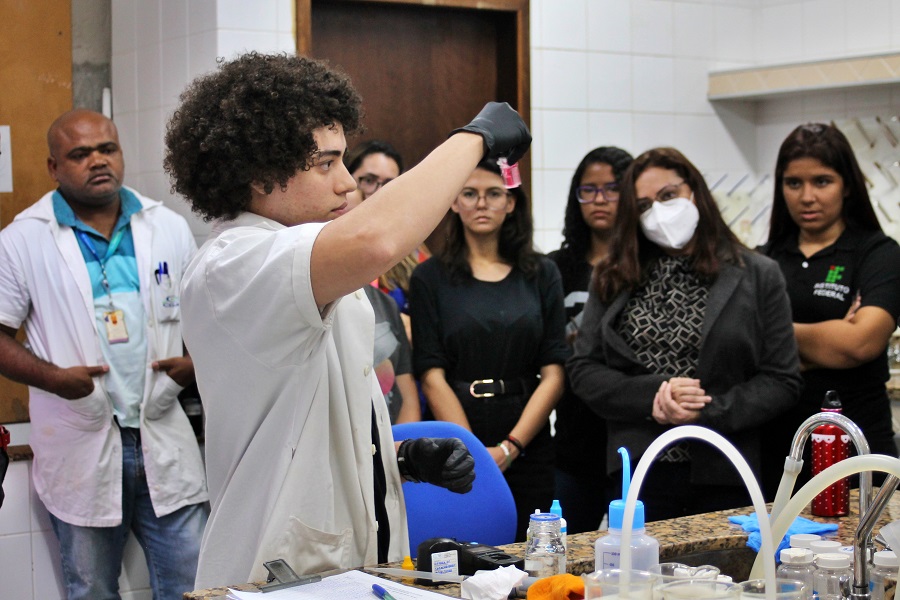 Visita técnica do IFF Maricá na Cedae