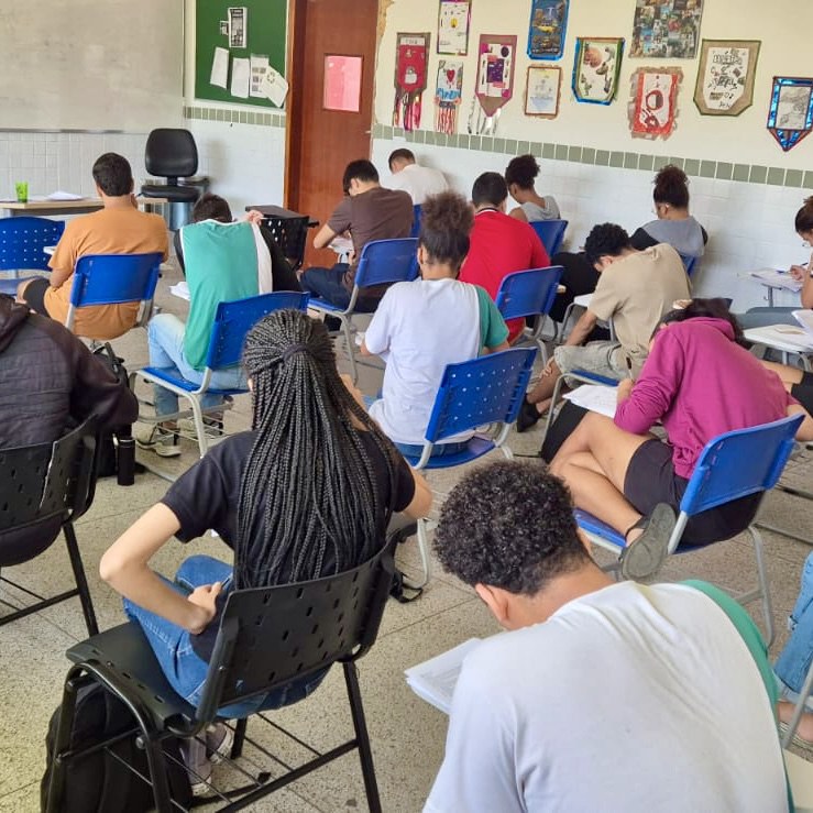 Simulado pré-enem no IFF Maricá
