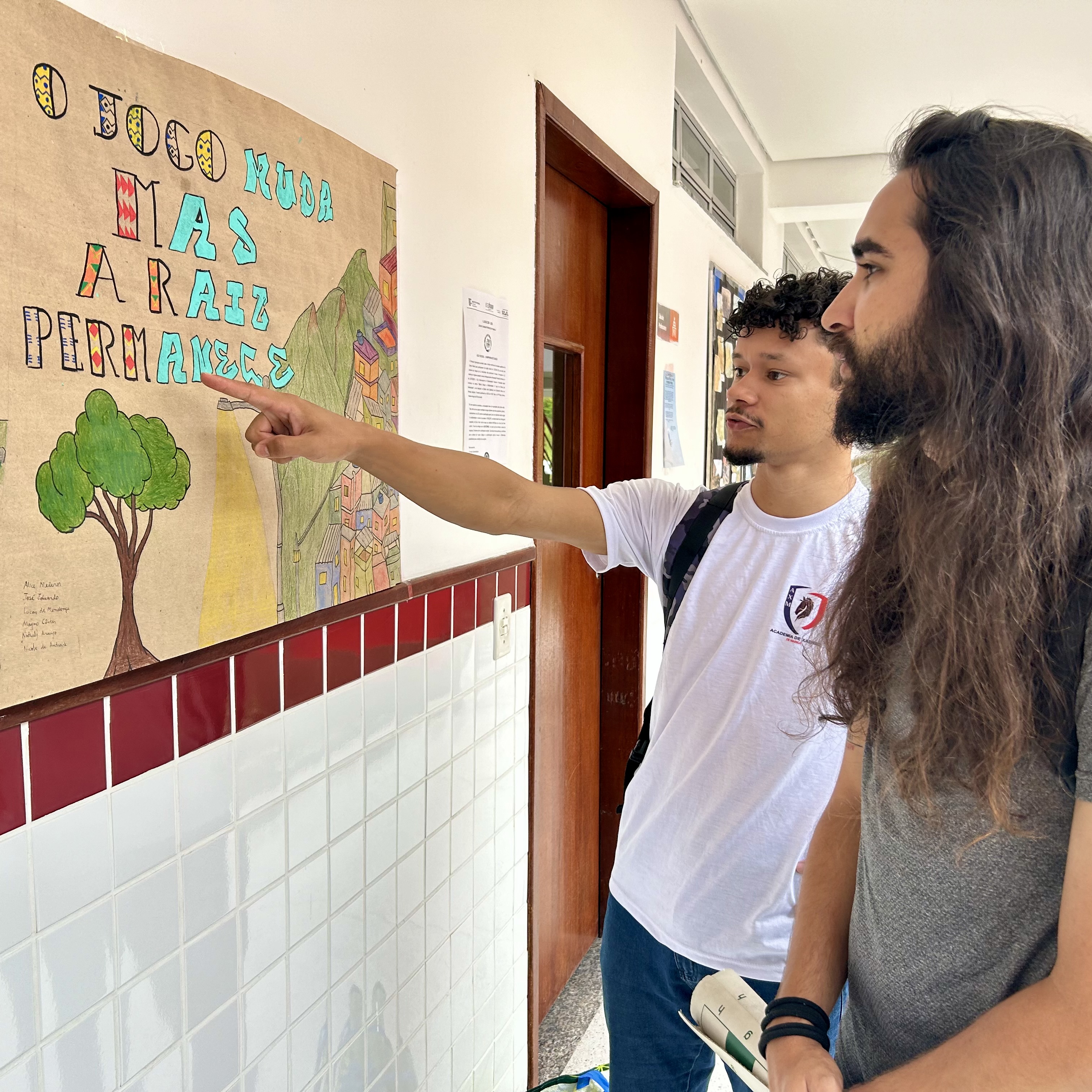 Exposição no IFF Maricá