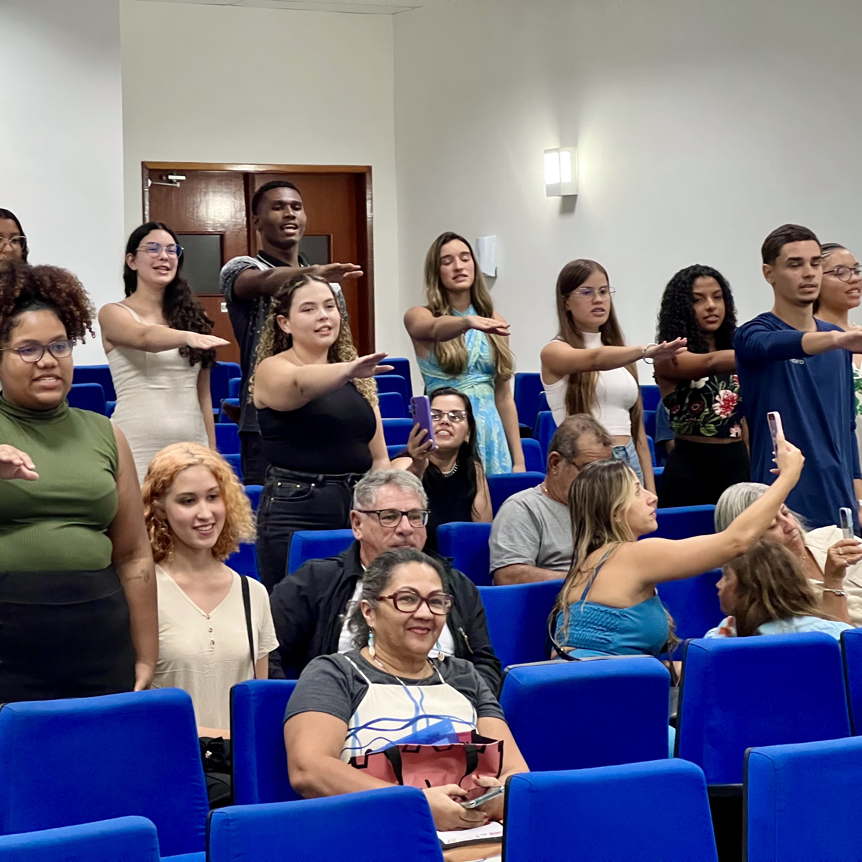 Colação de grau no IFF Maricá