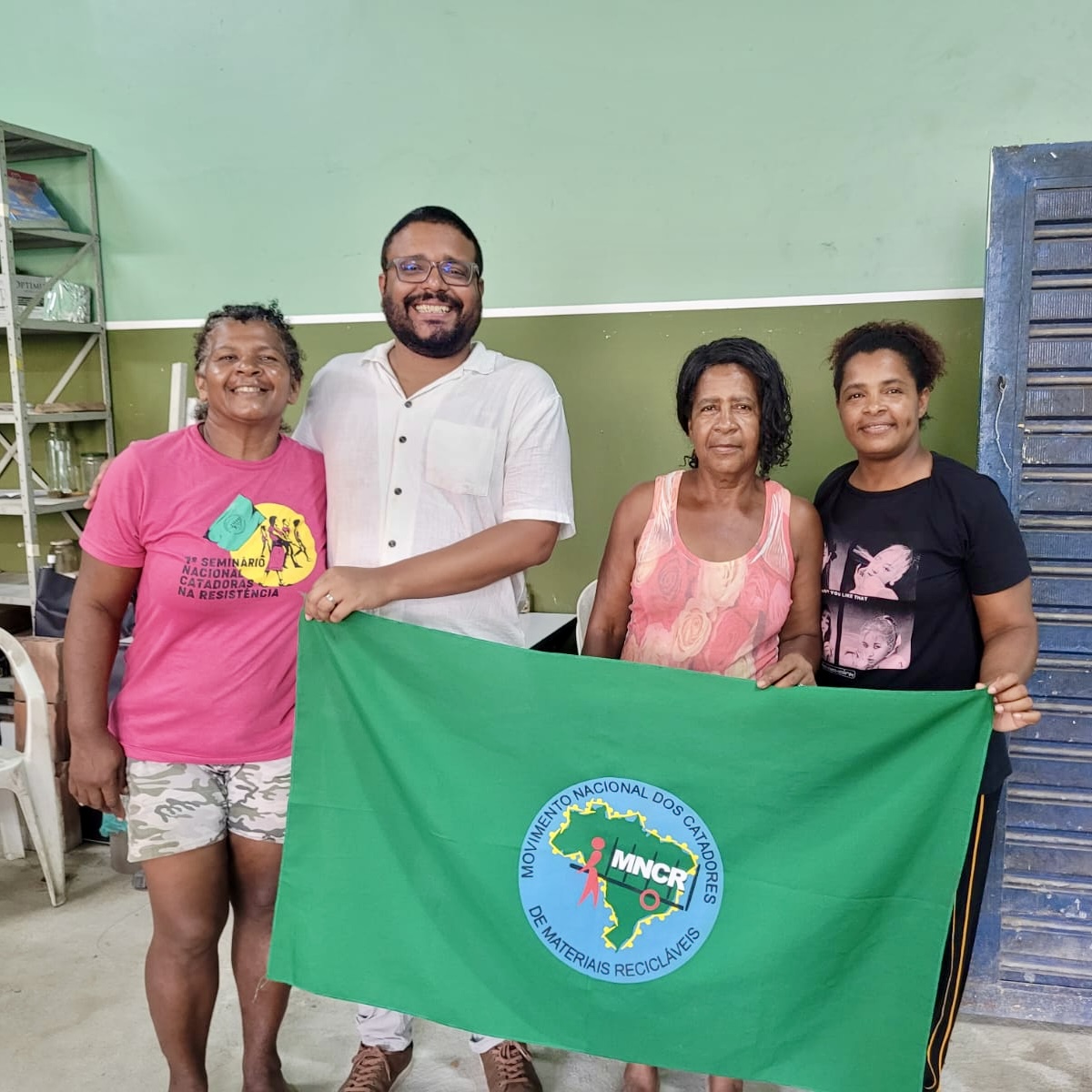 Cooperativa de catadores e parceria com o IFF Maricá