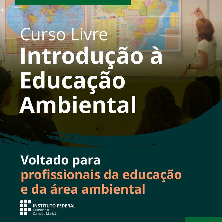 Curso de extensão no IFF Maricá