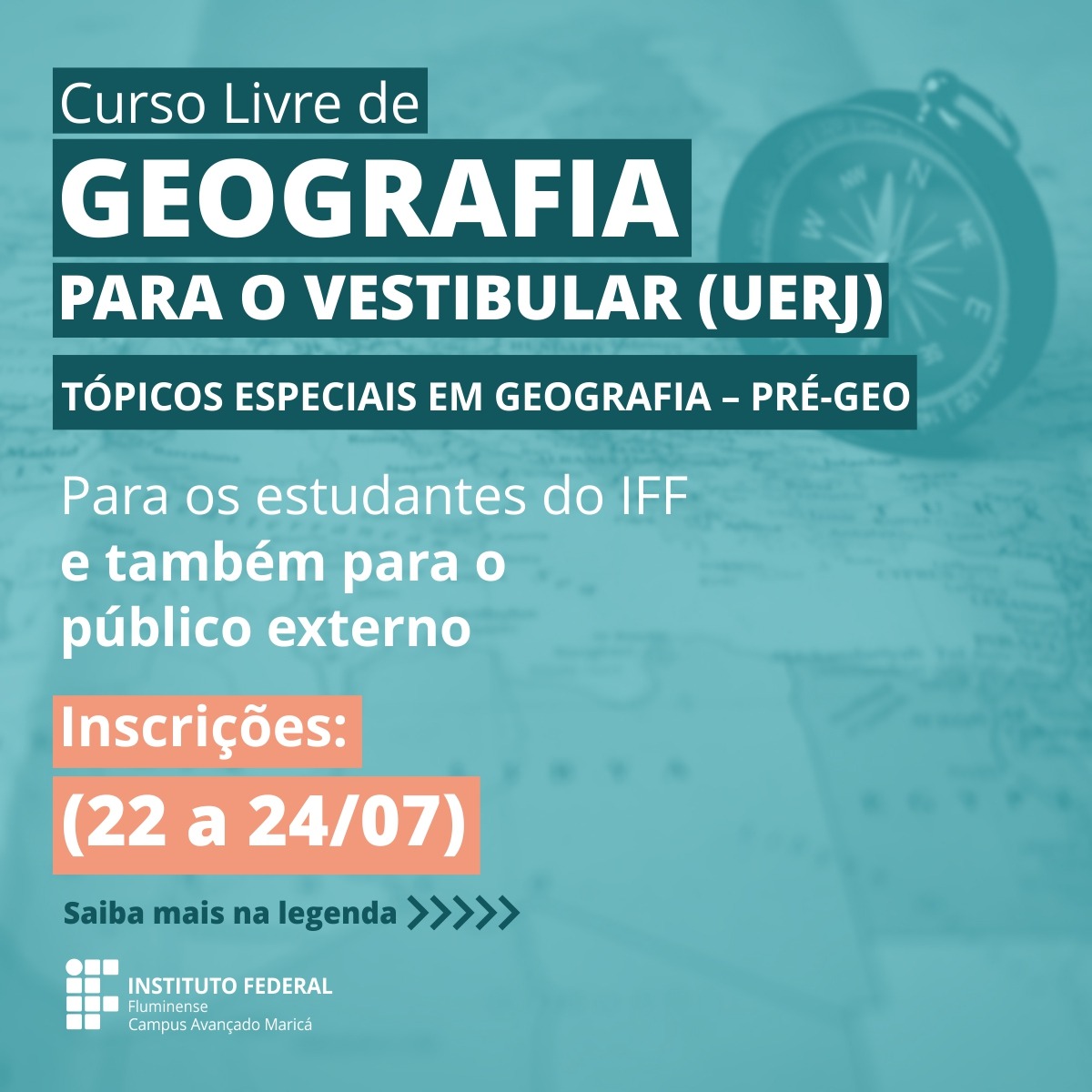 Curso de Geografia no IFF Maricá