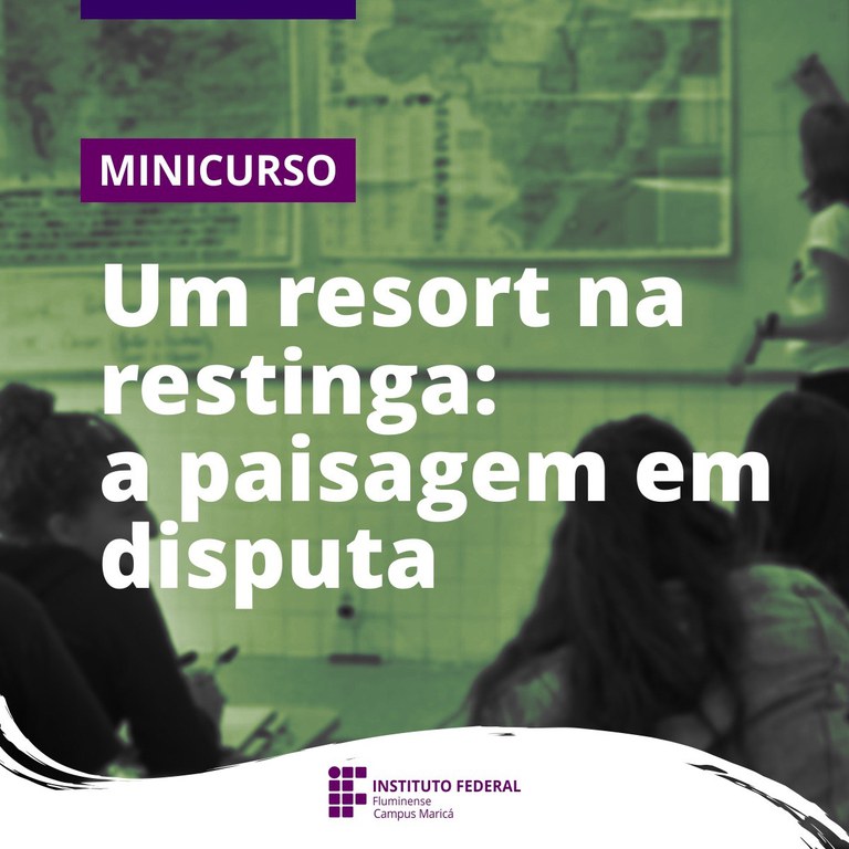 Inscrições para minicurso no IFF Maricá