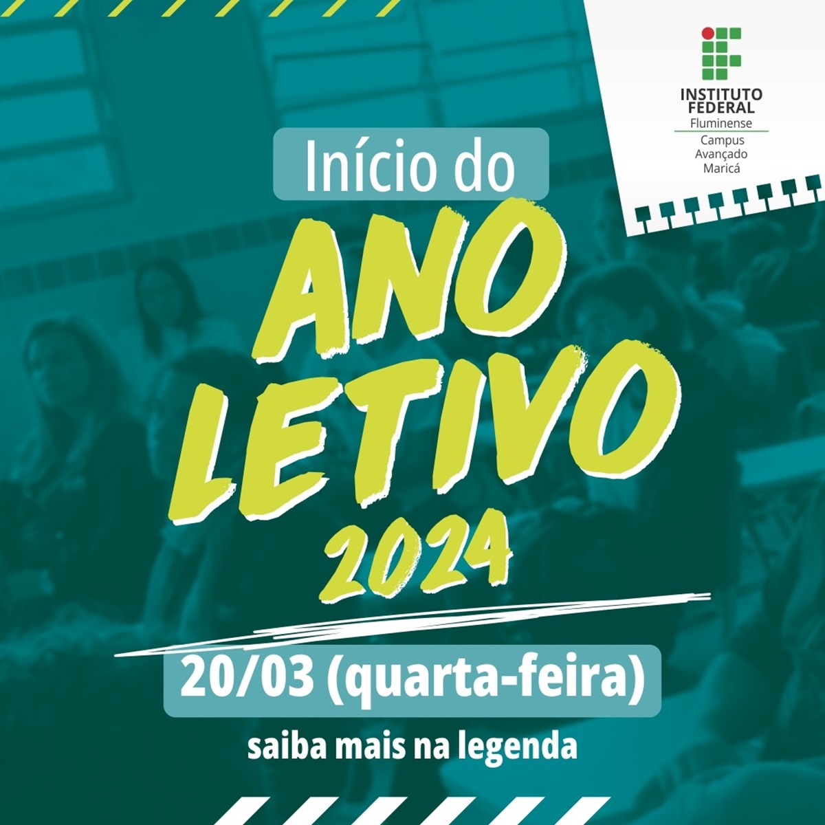 Abertura do ano letivo 2024 no IFF Maricá