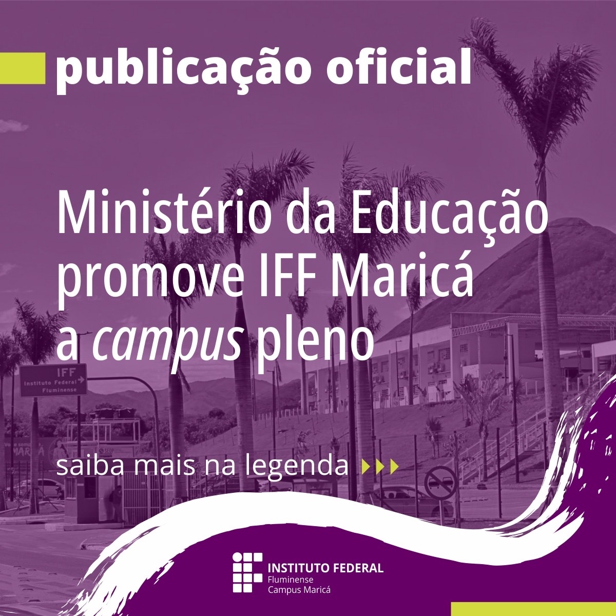 IFF Maricá se torna campus pleno