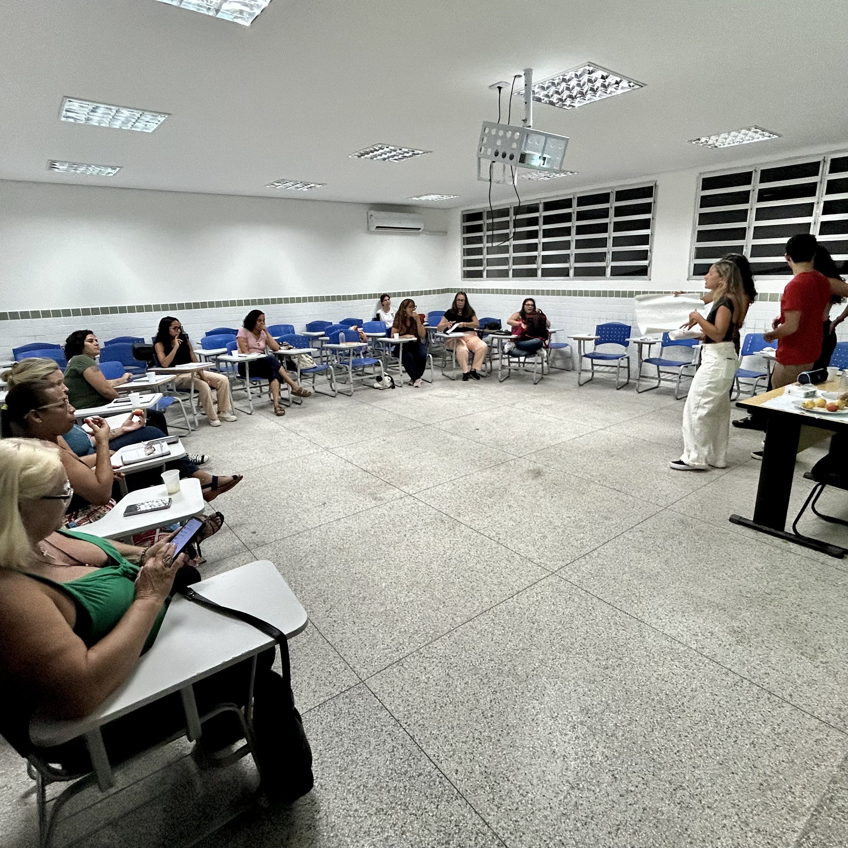 Minicurso no IFF Maricá