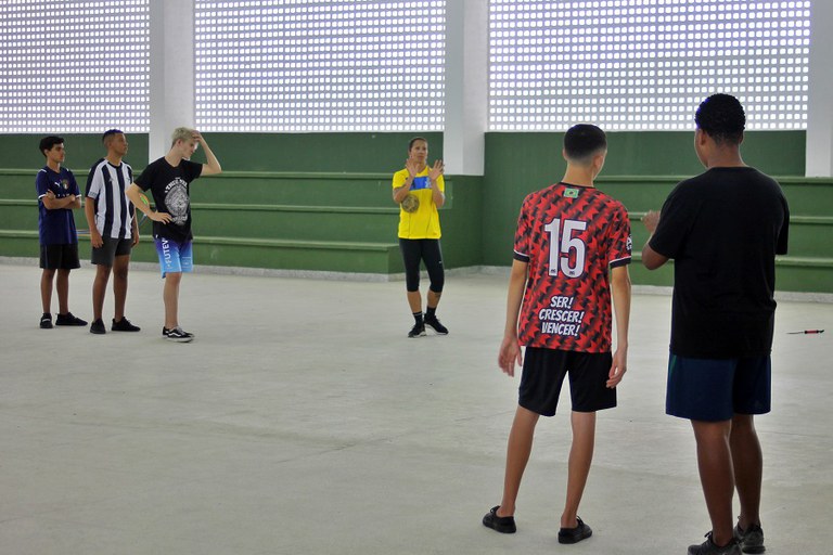 Handebol no IFF Maricá