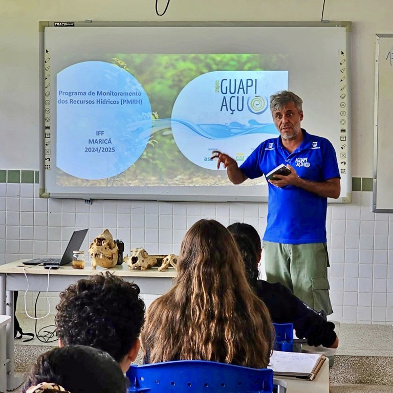 Projeto ambiental no IFF Maricá