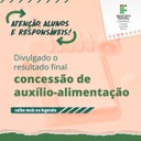 Auxílio Alimentação no IFF Maricá