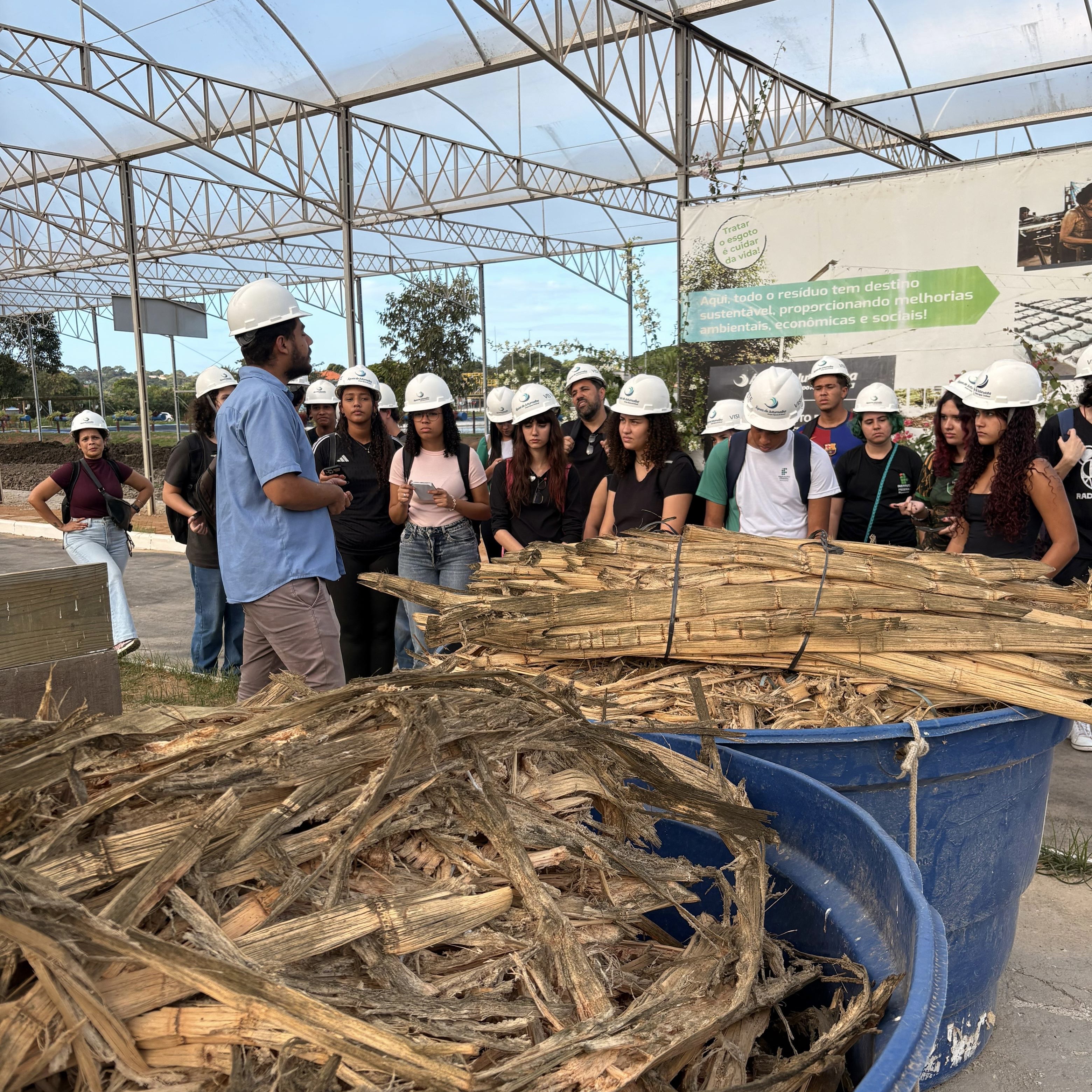 Visita técnica do IFF Maricá em Araruama