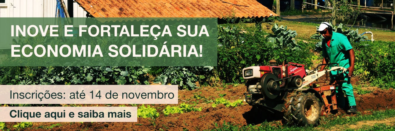 Cooperativas, associações e redes coletivas podem se inscrever até 14 de novembro. Propostas pré-selecionadas serão submetidas ao edital da Finep.