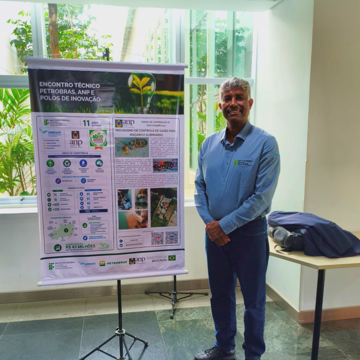 Polo de Inovação do IFF participa de Encontro Técnico com a Petrobras