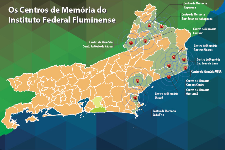 Mapa Atualizado dos Centros de Memória