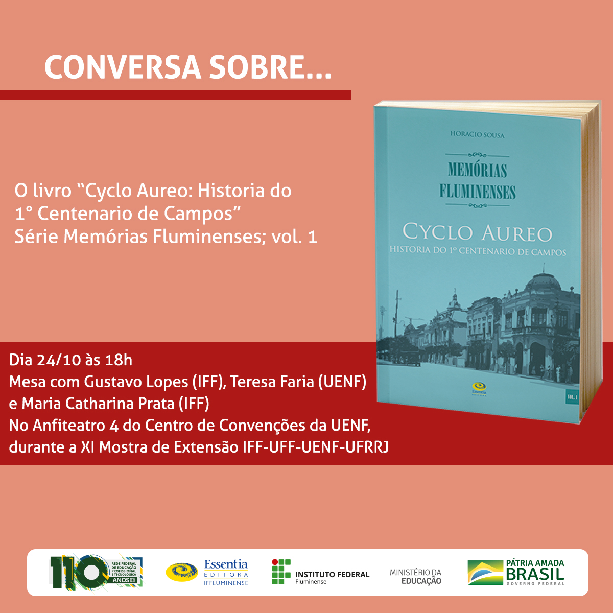 Conversa com o autor: Memórias Fluminenses volume 1