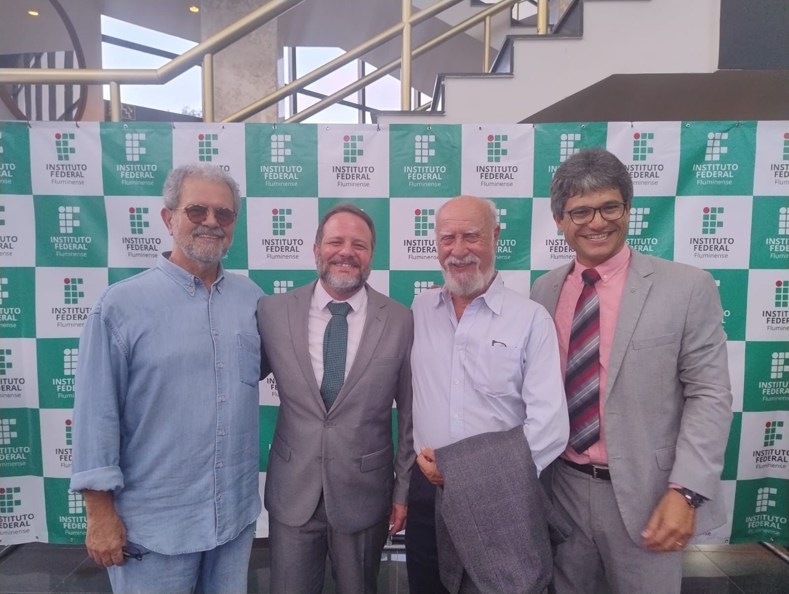 Roberto Moraes, Victor Saraiva, Luciano D´Angelo e Jefferson Menezes.