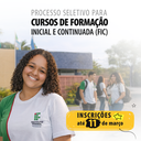 Aberto Processo Seletivo Simplificado para cursos presenciais e a distância na Educação de Jovens e Adultos