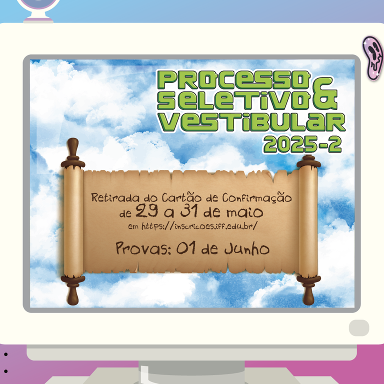 Candidatos que farão as provas de ingresso do IFF devem retirar o Cartão de Confirmação