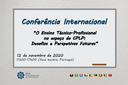 Conferência Internacional sobre Ensino Técnico-profissional será nesta quinta-feira