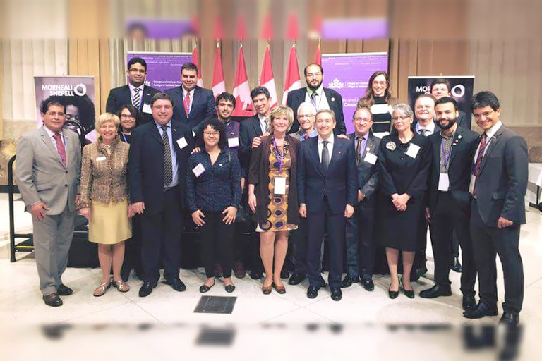 Dirigentes constroem parcerias com instituições canadenses