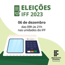 Eleições IFF 2023: separe seu documento e participe!