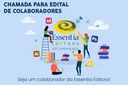 Essentia Editora divulga edital para credenciamento de colaboradores