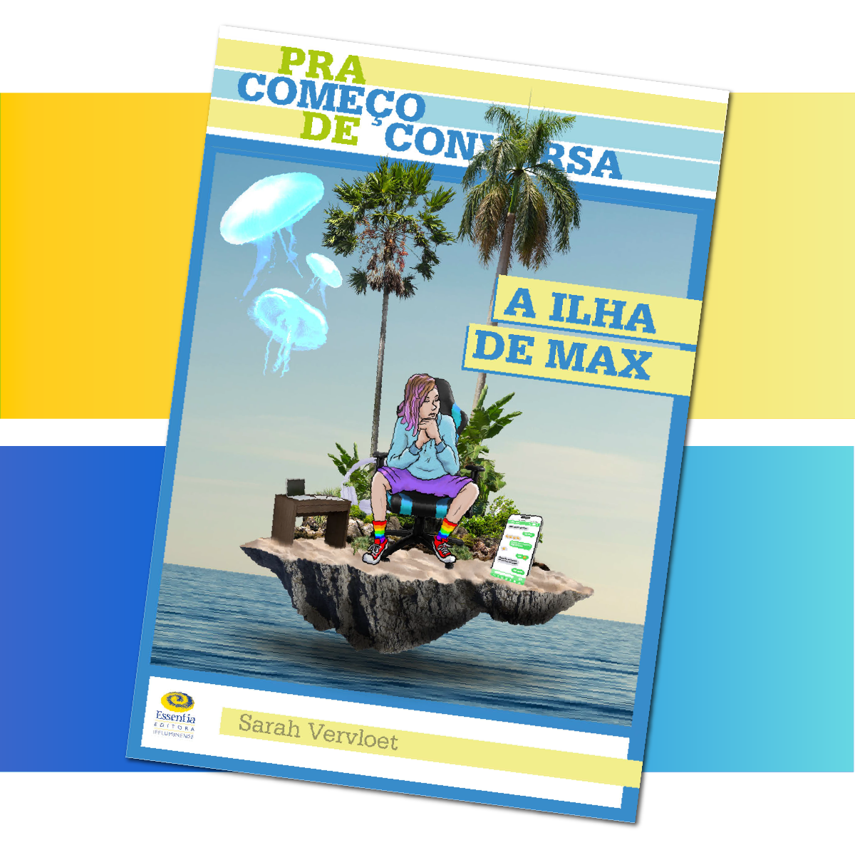 Essentia Editora lança livro "A Ilha de Max"