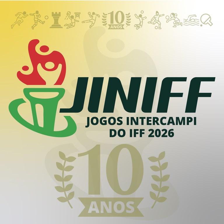 Estudantes podem participar dos Jogos Intercampi do IFF 2026