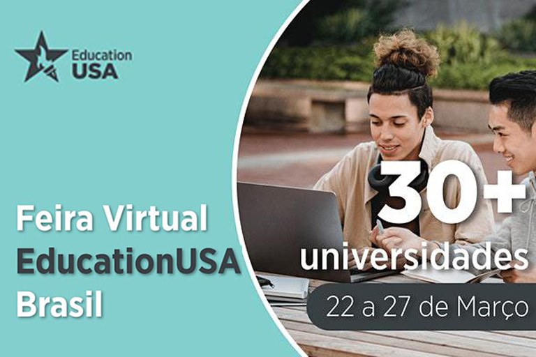 Feira Virtual divulga oportunidades de estudo nos Estados Unidos
