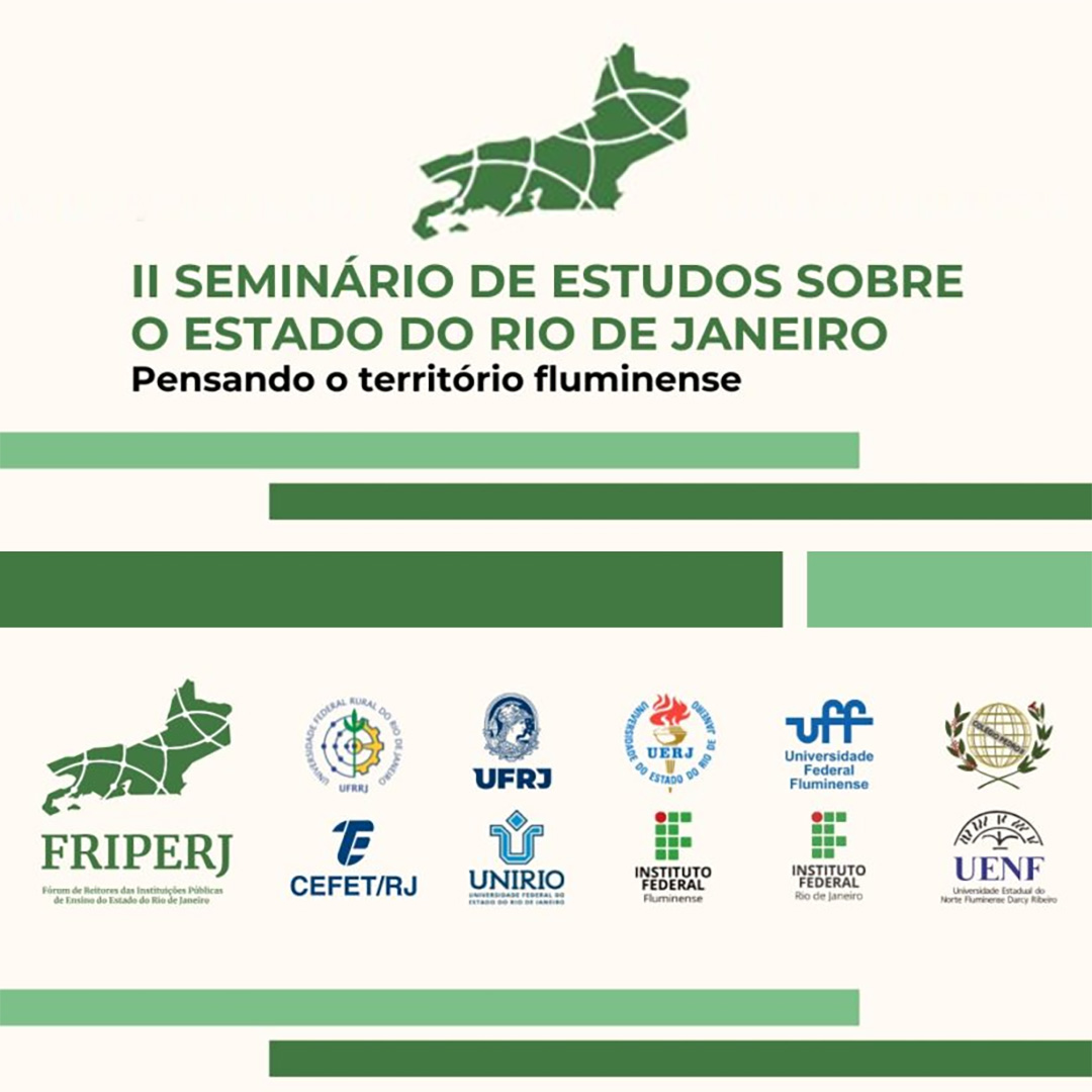 Fórum de Reitores promove II Seminário de Estudos sobre o Estado do Rio de Janeiro